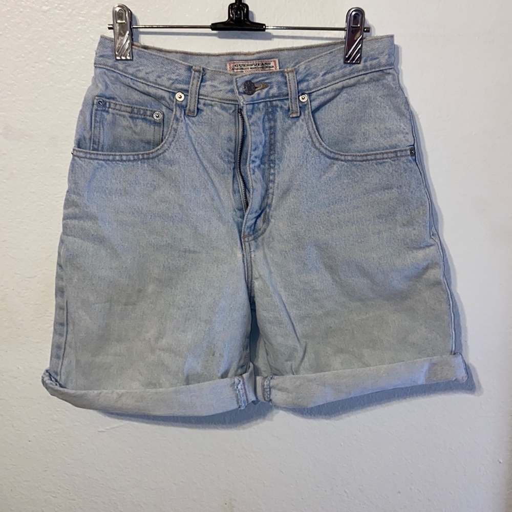 Vintage Guess brand high waisted shorts